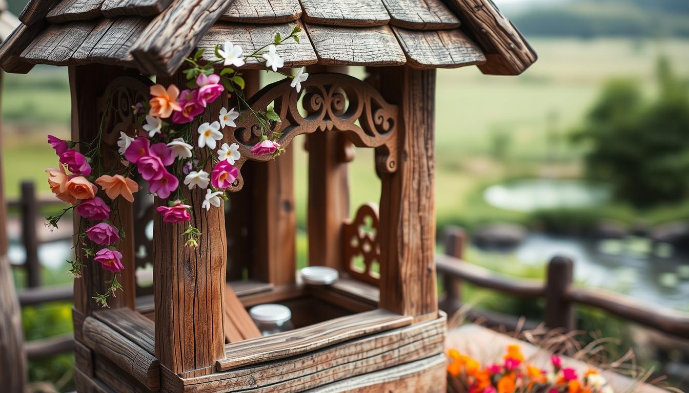 unique-wooden-wishing-well-crafts