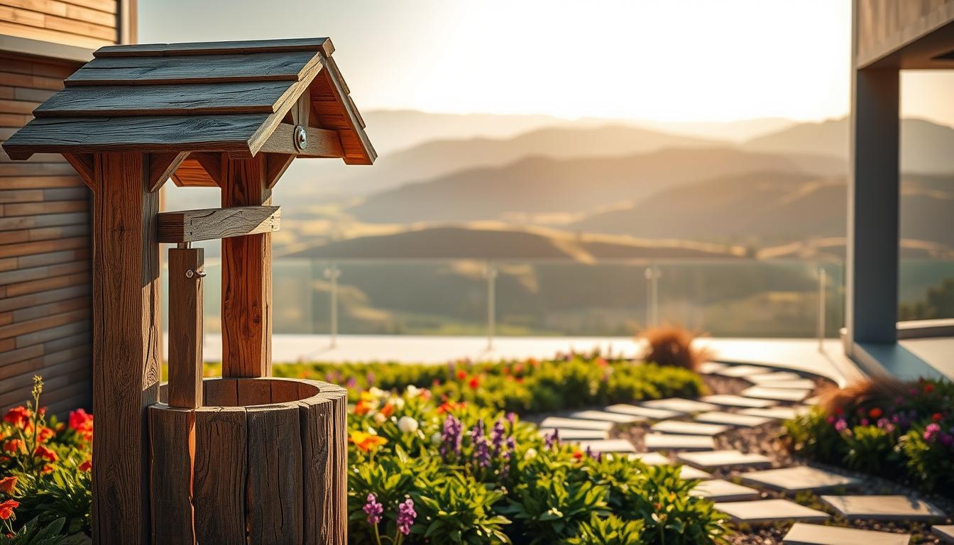handcrafted-rustic-wishing-well-with-flowers