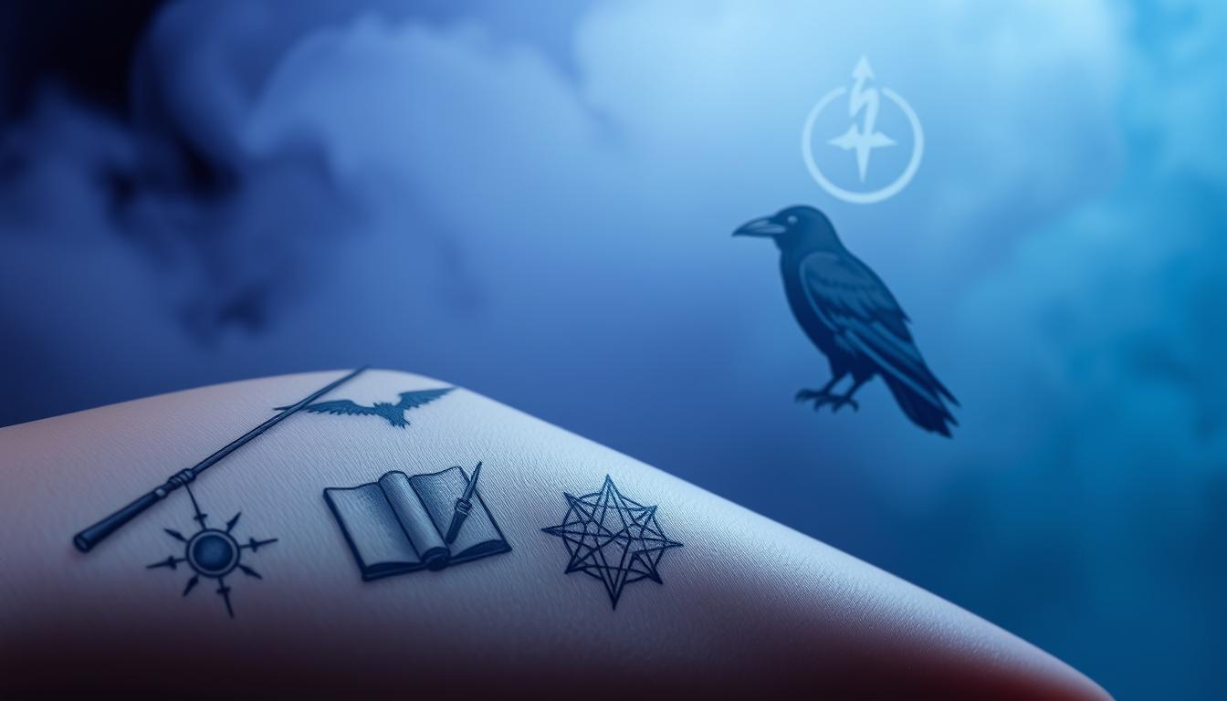magical-minimalist-wizard-silhouette-tattoo