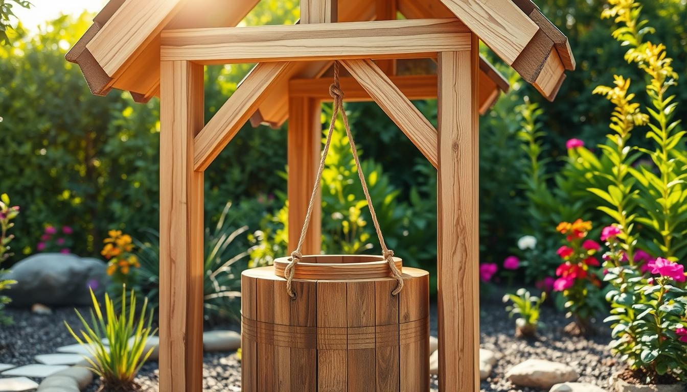 weathered-wood-wishing-well-with-moss-details