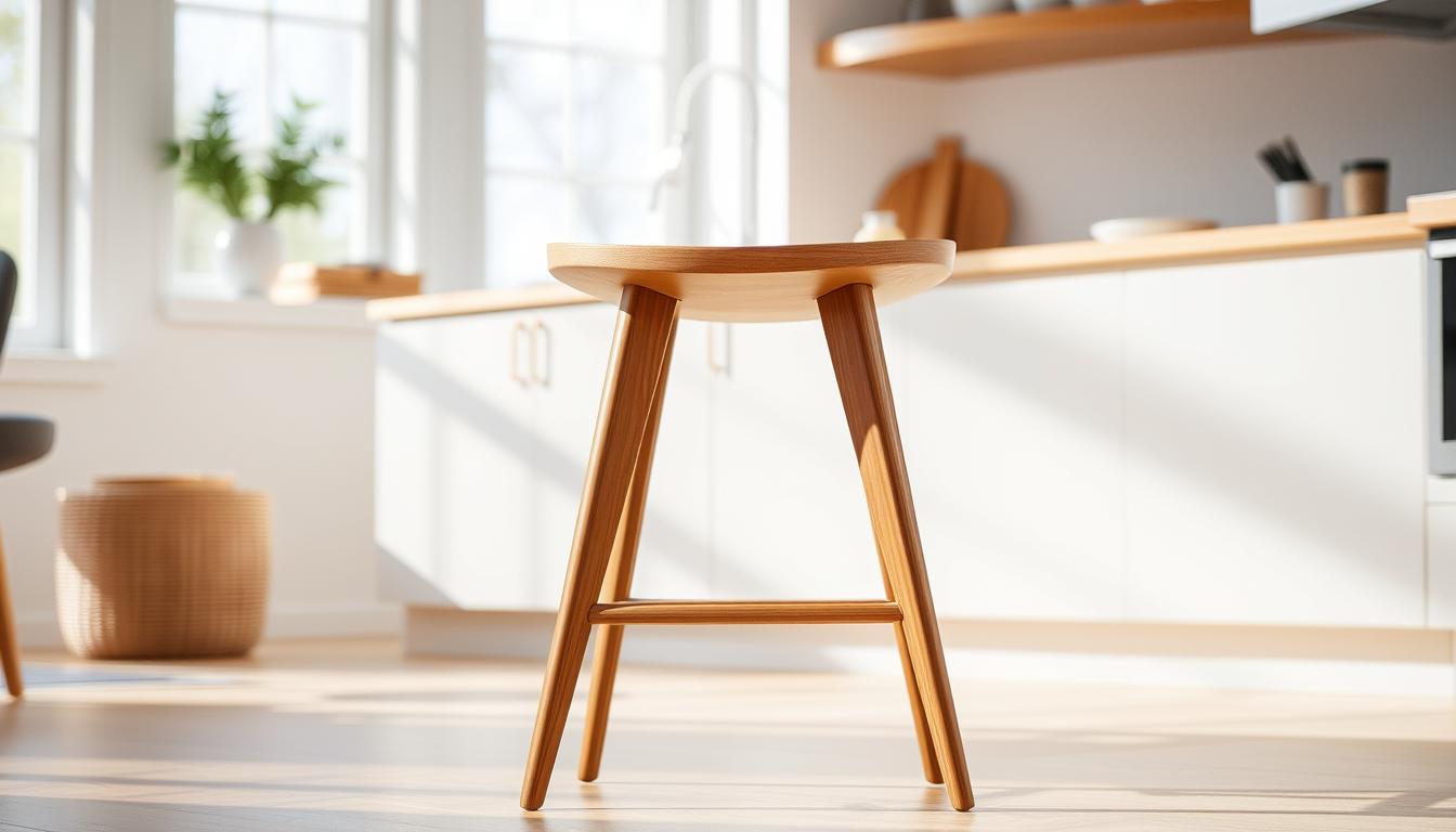 modern wood stool design