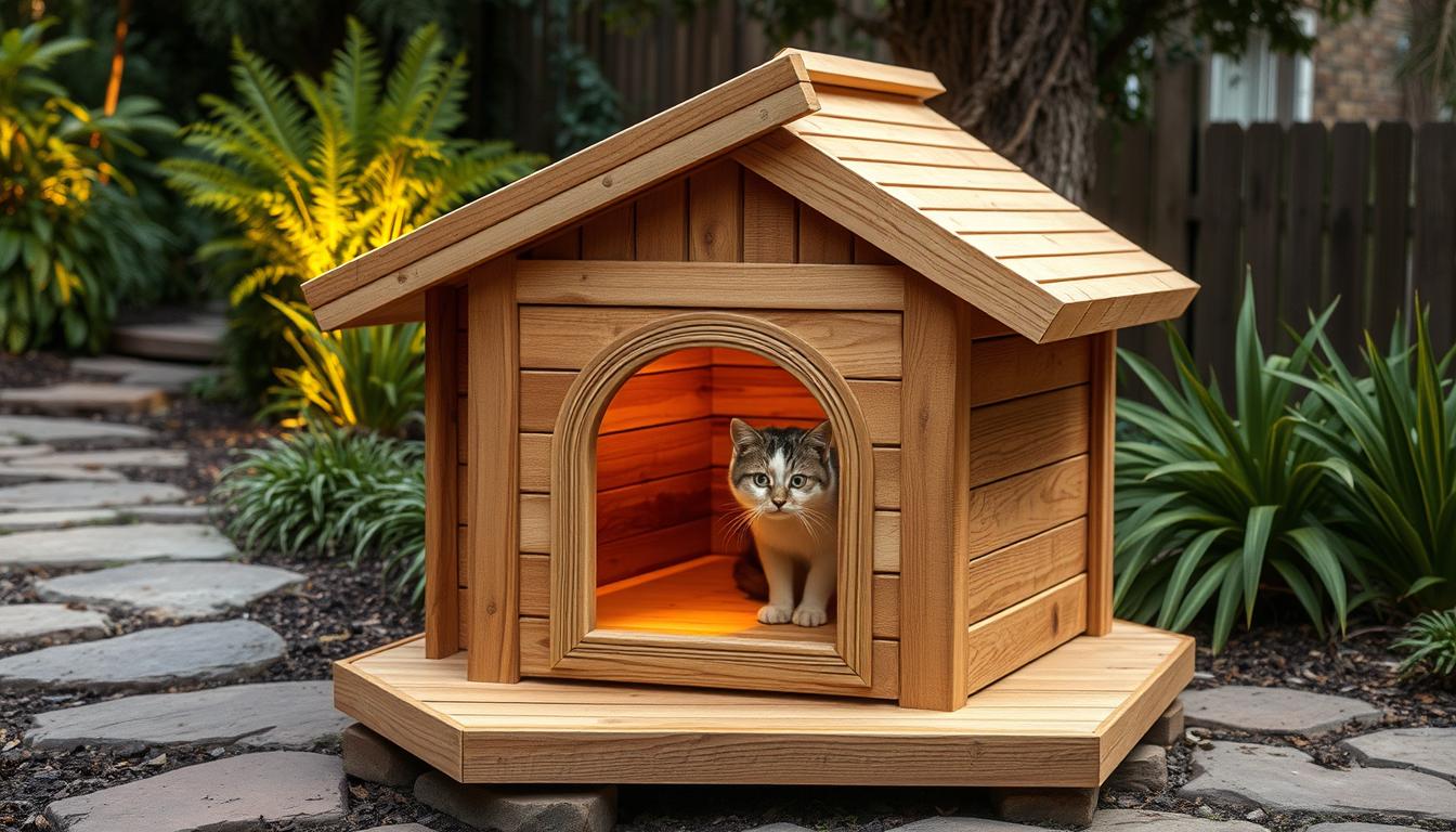 Insulated-Wooden-Cat-Shelter-DIY-Project