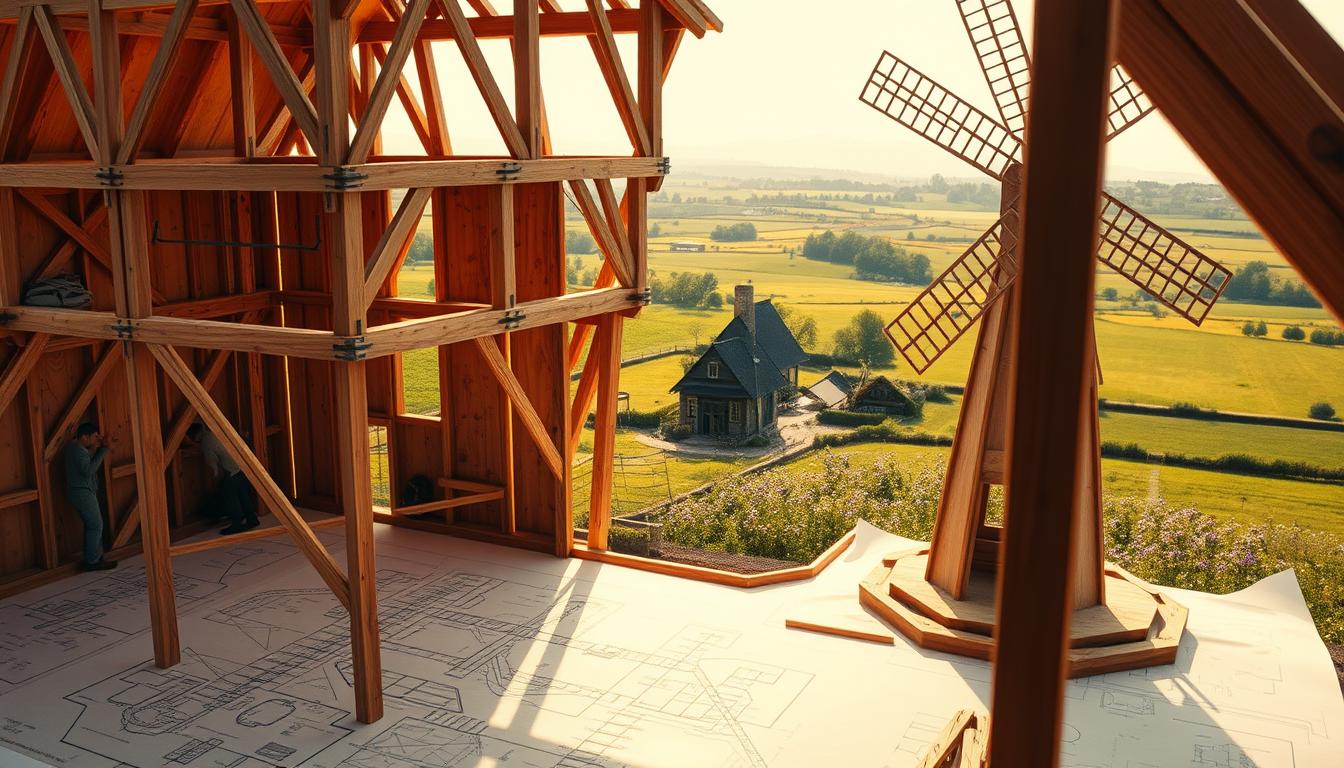 traditional-dutch-garden-windmill-design