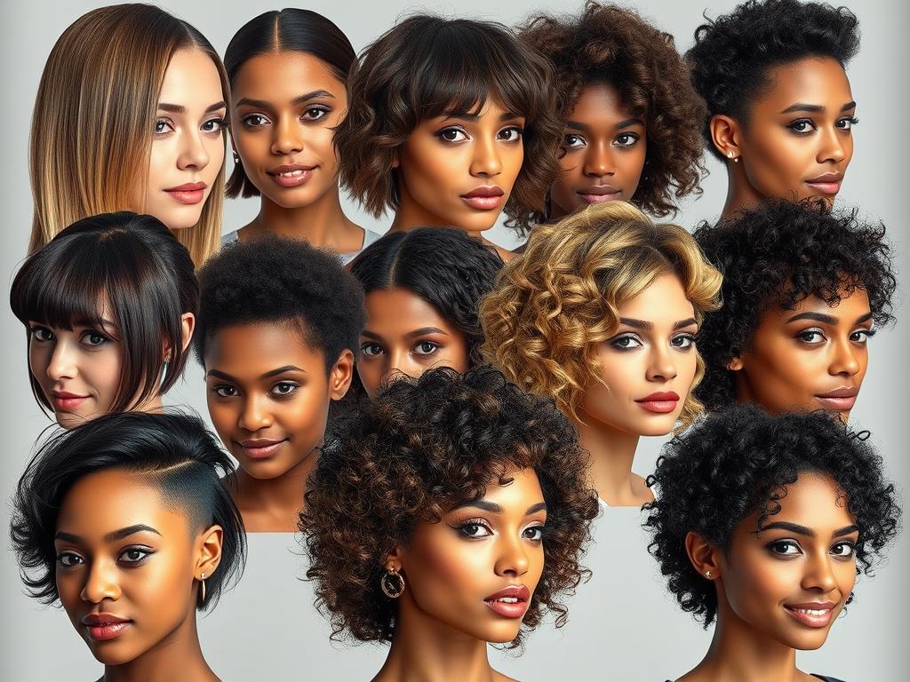 face framing haircuts for different hair textures