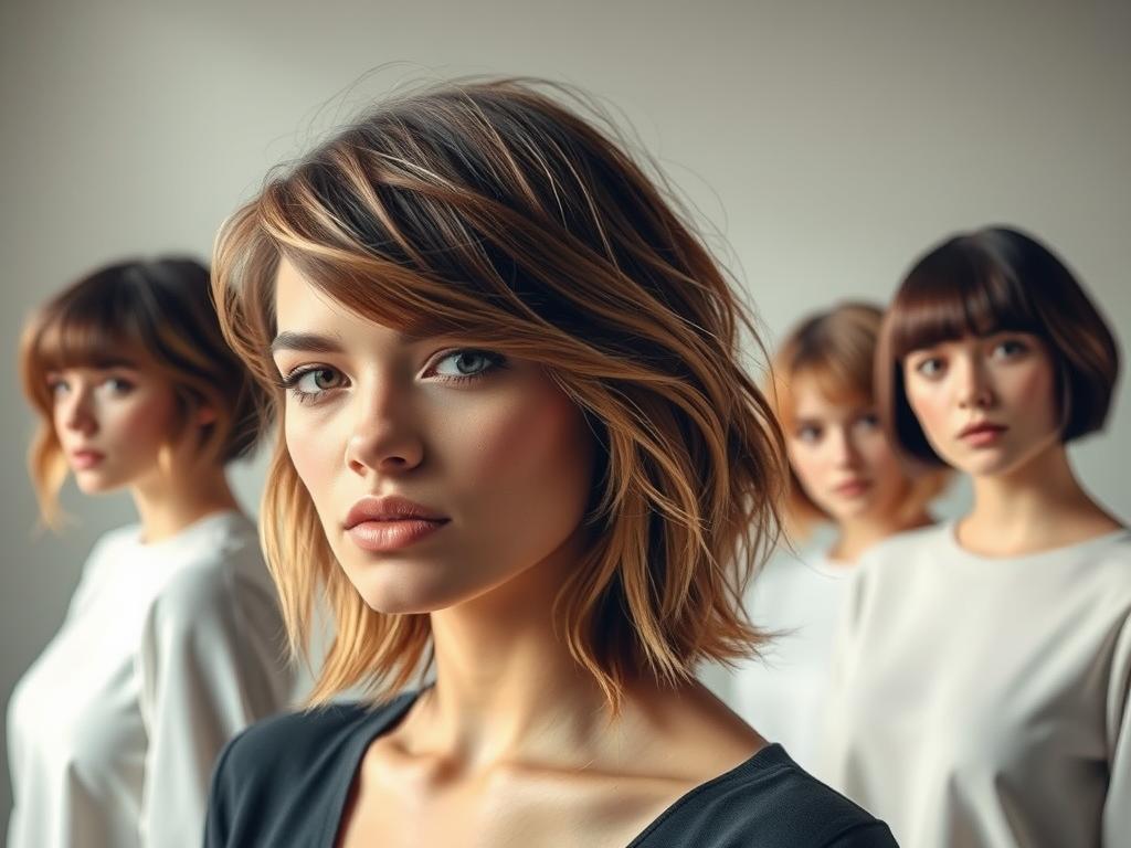 Medium Layered Haircuts for 2025