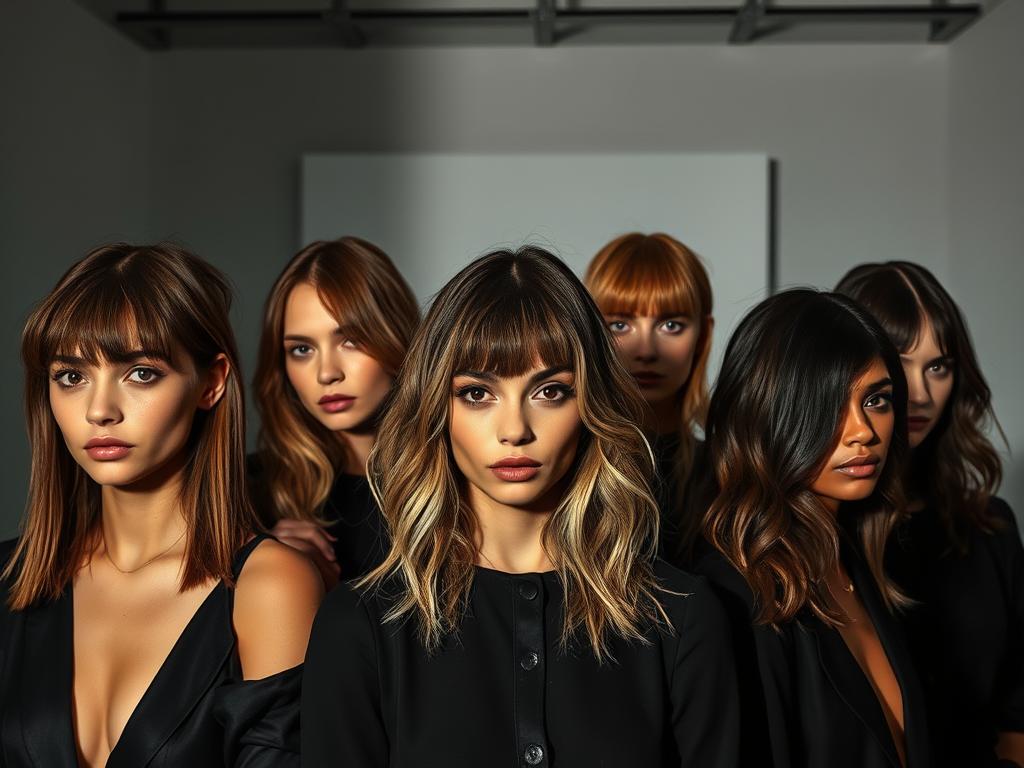 modern layered haircuts