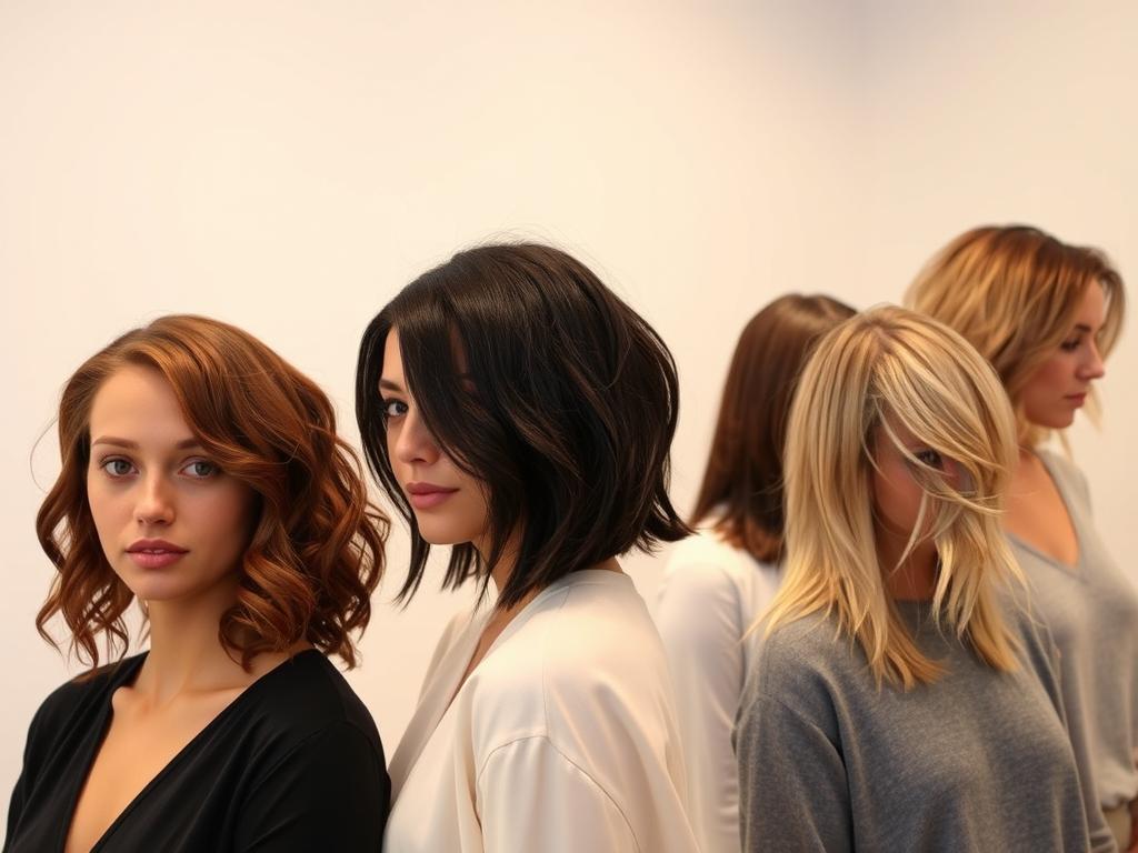 medium layered haircuts for different hair types