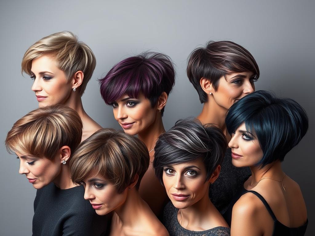 trendy pixie haircuts color trends 2025