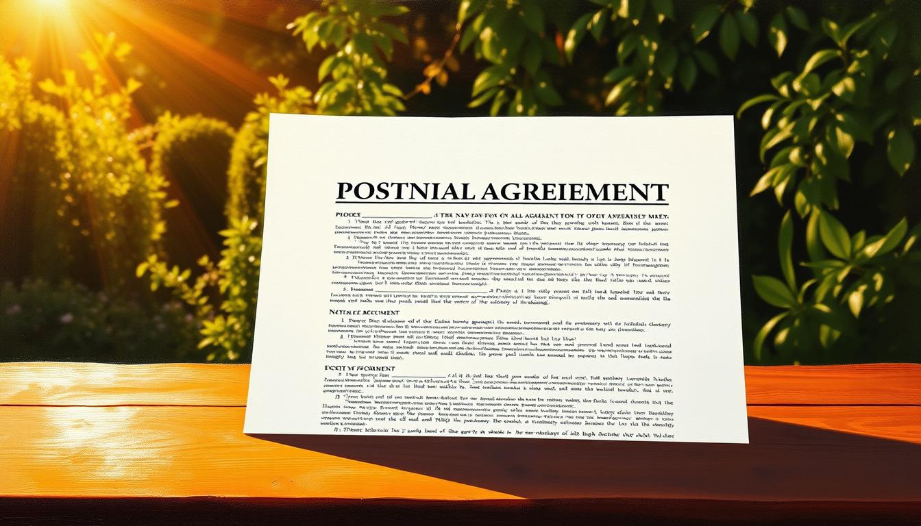 prenuptial agreement after marriage