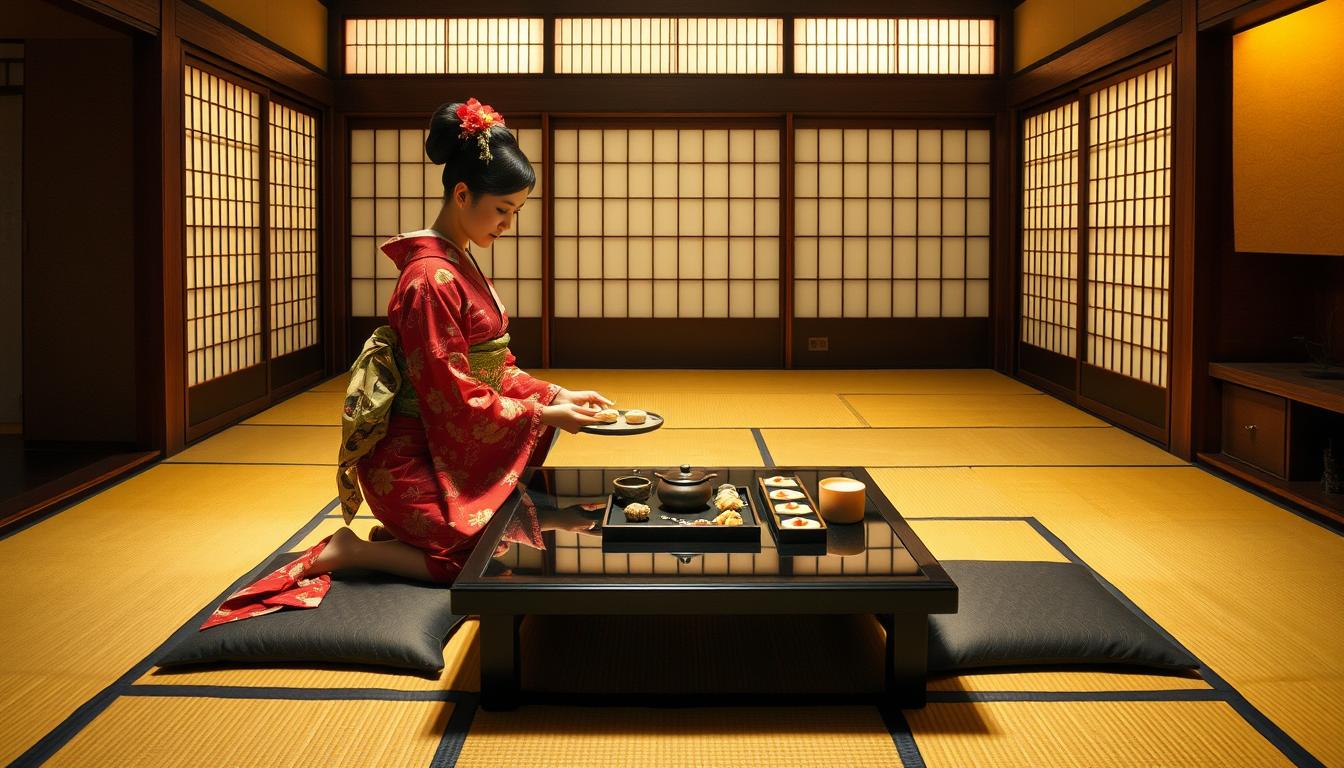 Japanese hospitality etiquette