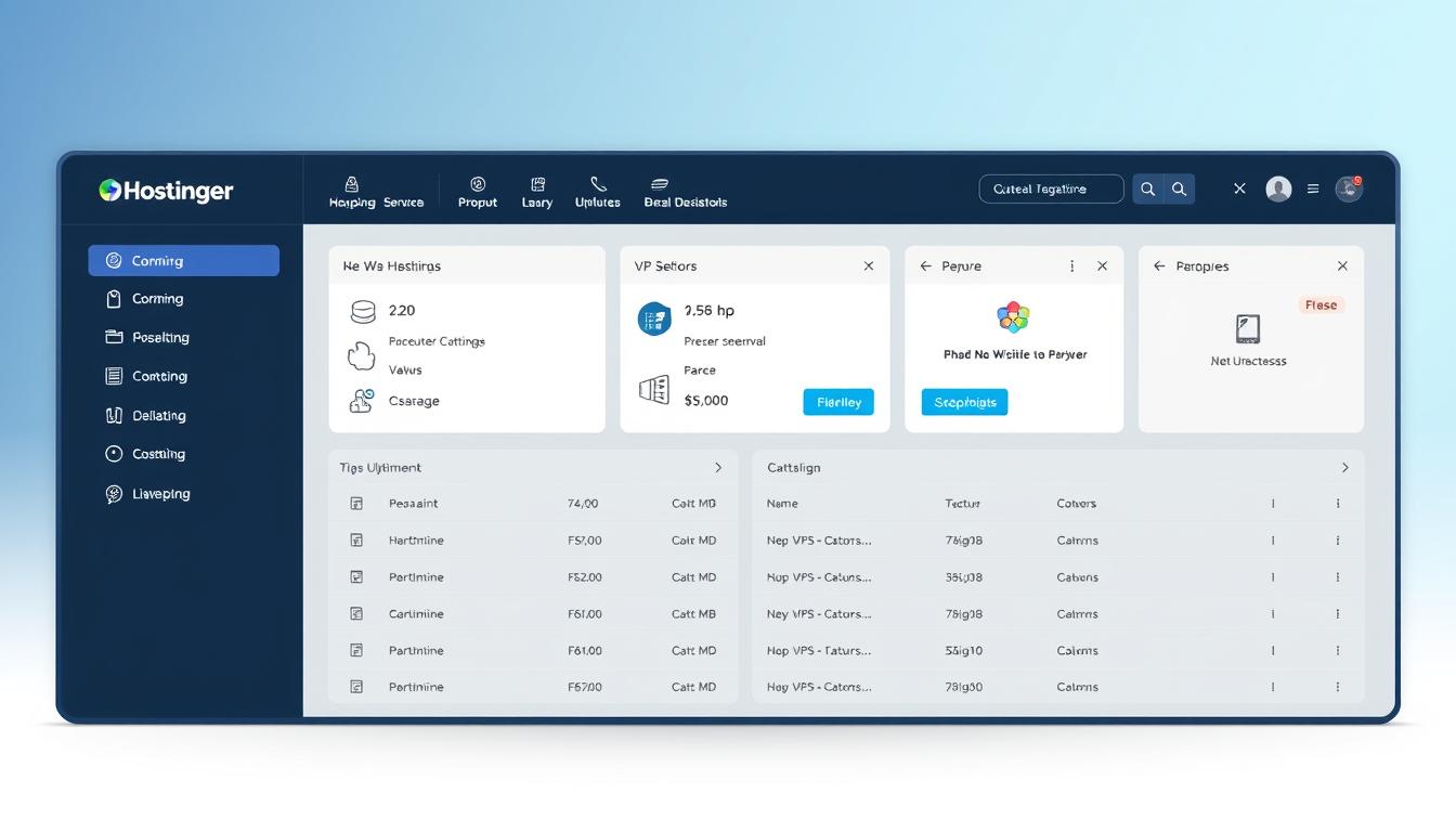 hostinger vps control panel