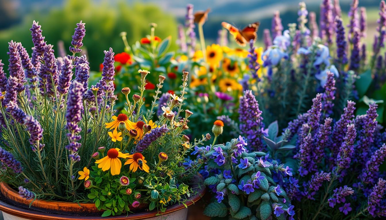 Herbs that attract bees and butterflies