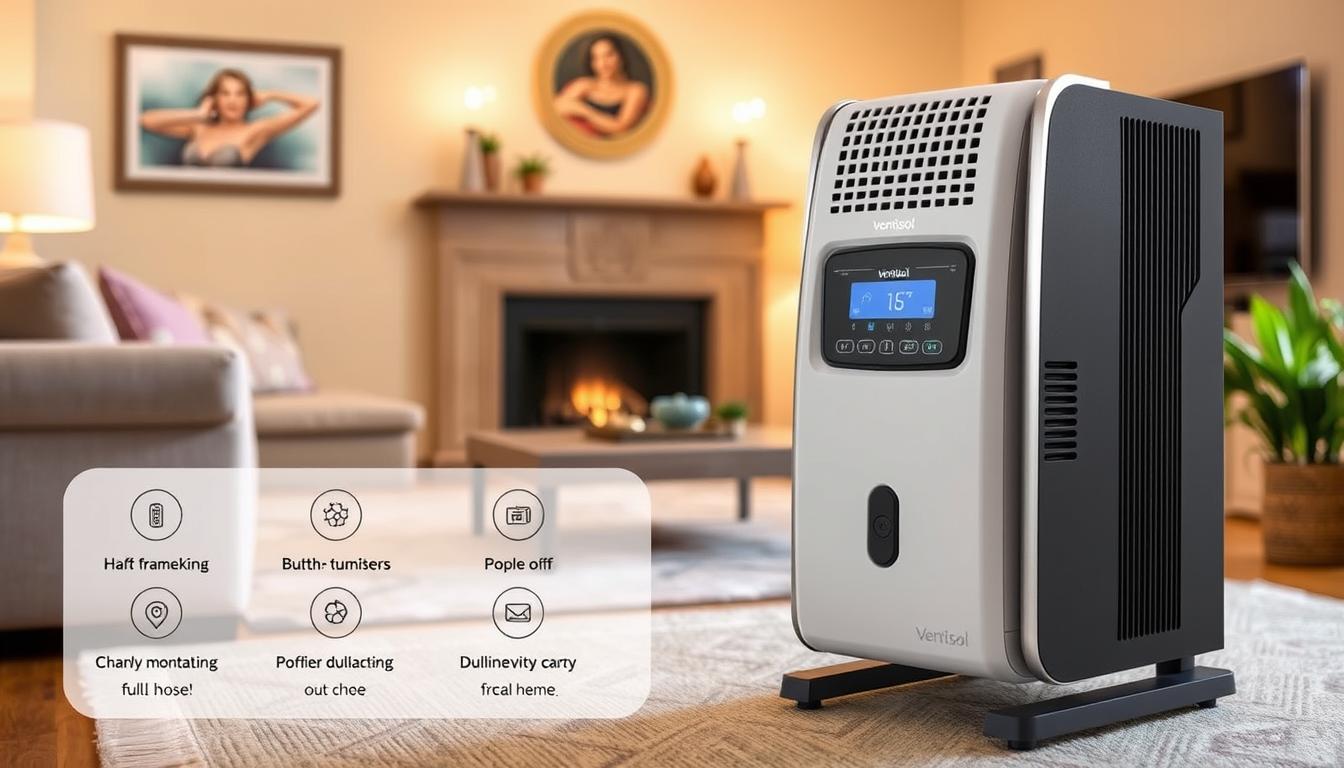 Aquecedor a Óleo Doméstico AO02 VENTISOL em ambiente residencial