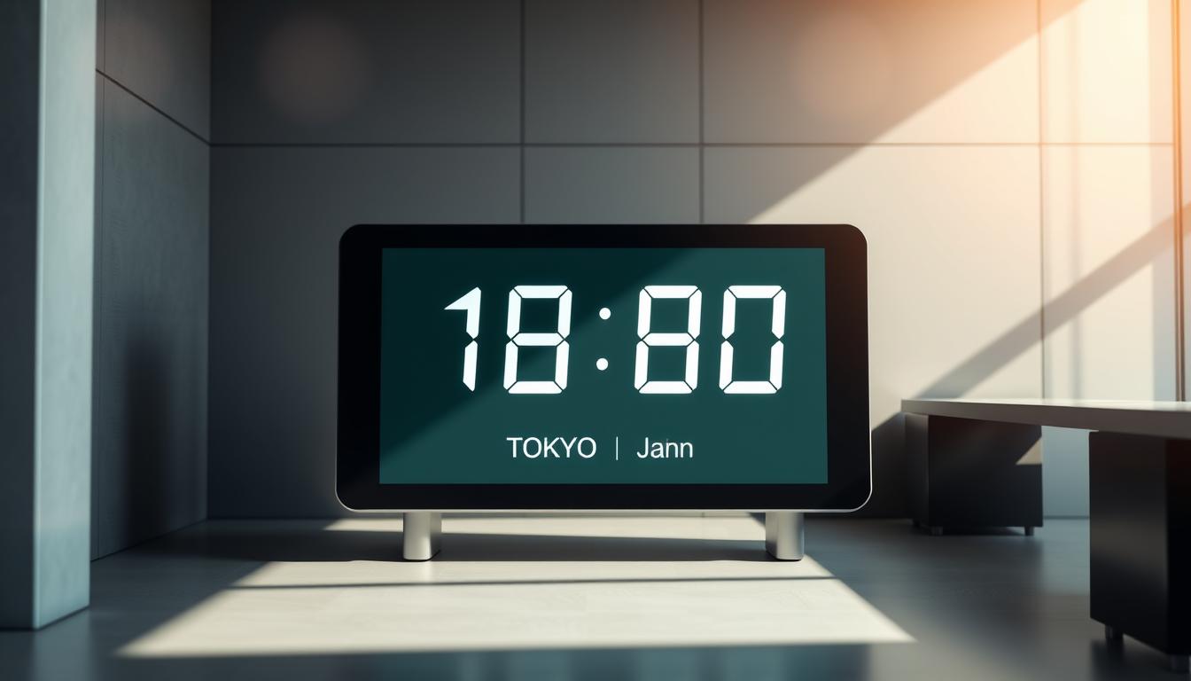 Aktuelle Uhrzeit Tokio