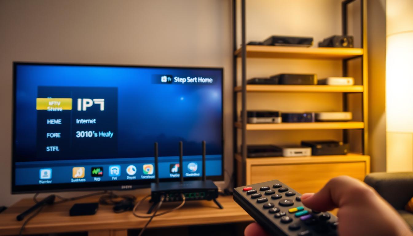 IPTV setup process