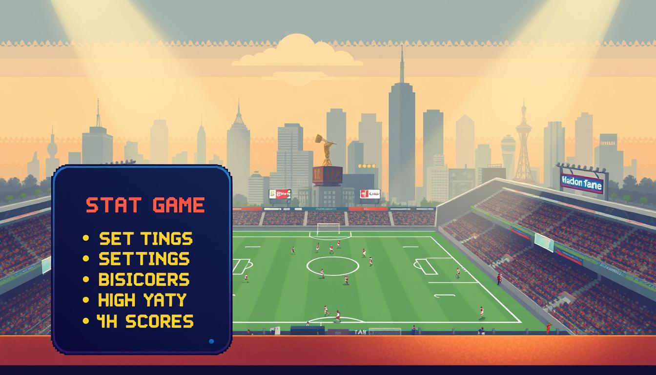 Retro Bowl Game Interface
