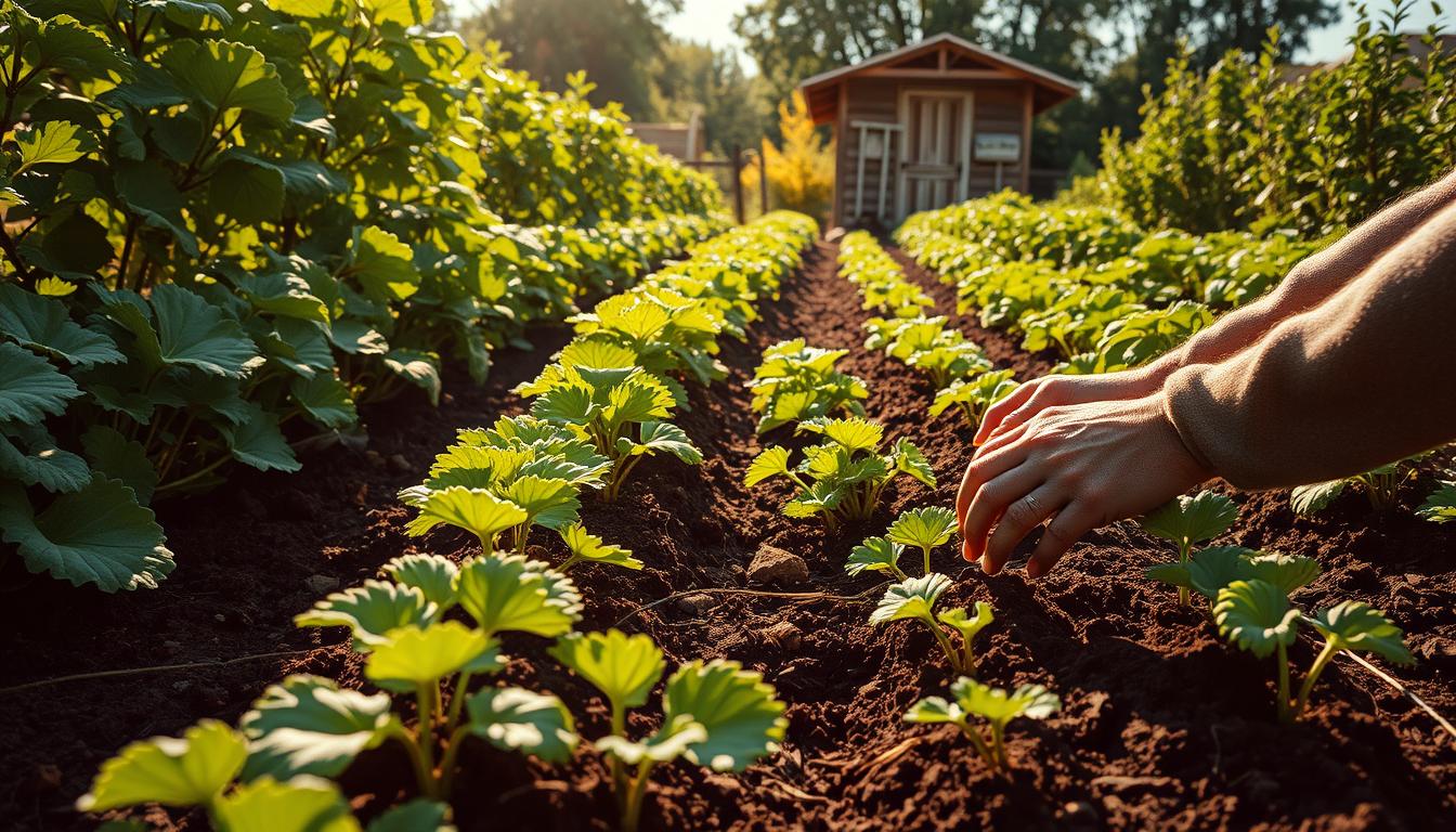 cultivo de hortas
