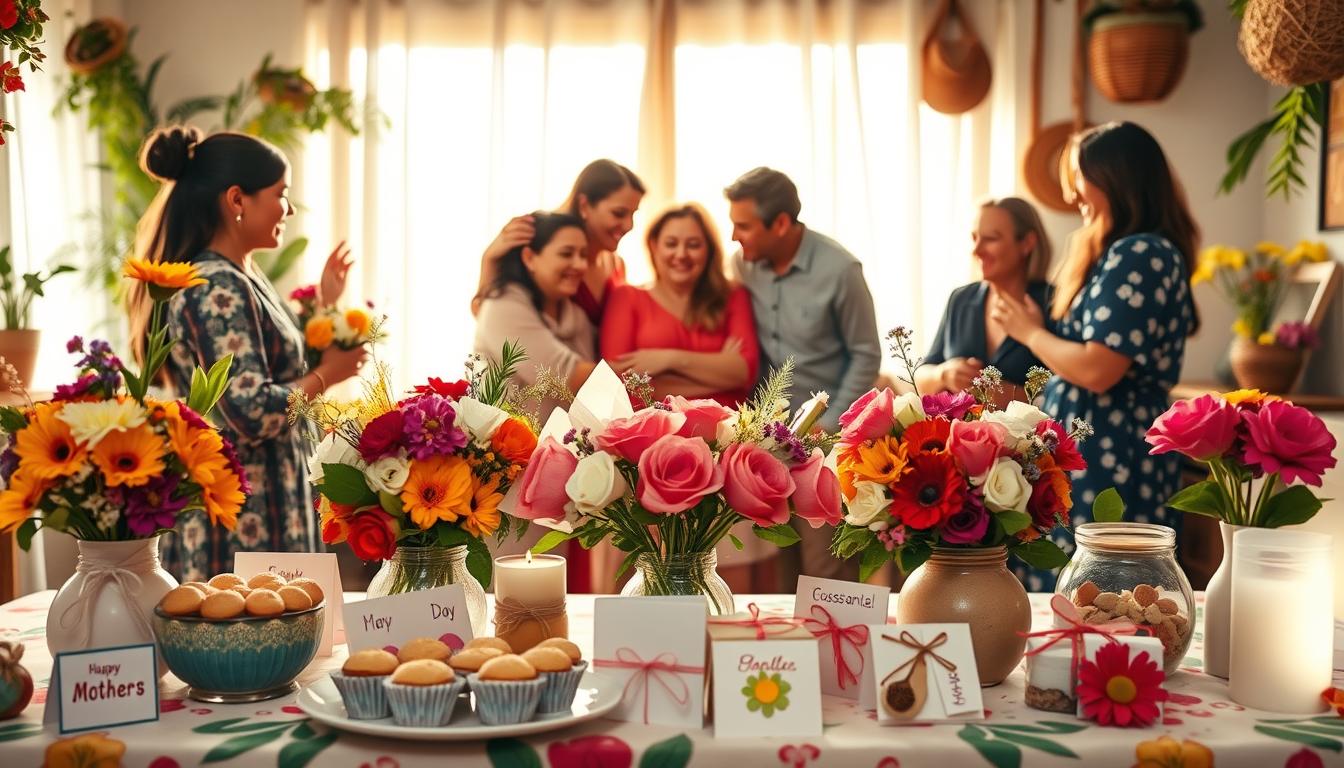 Dia das Mães, homenagem, presentes criativos, tradições.
