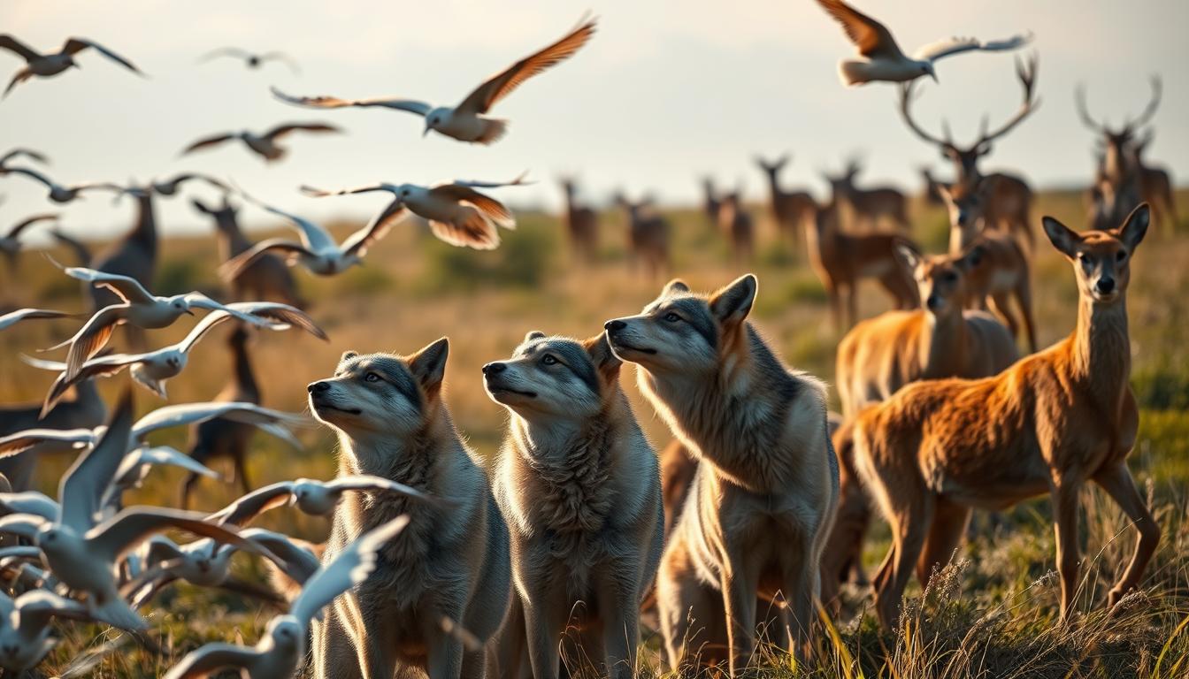 animais prevendo o tempo