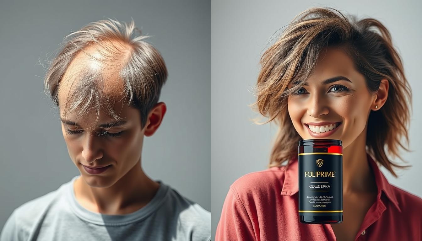 before and after FoliPrime