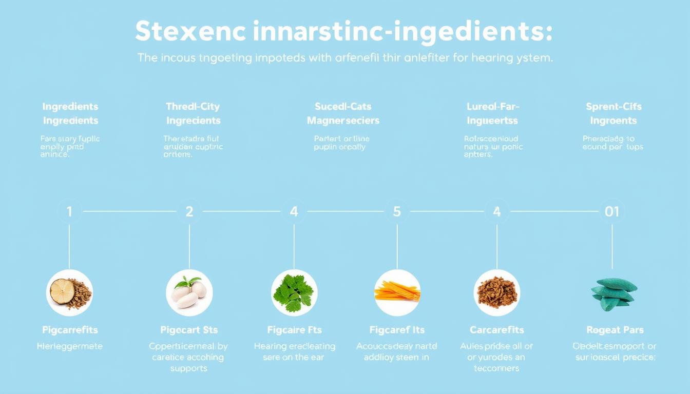 Echoxen review highlighting the key natural ingredients and their benefits for hearing