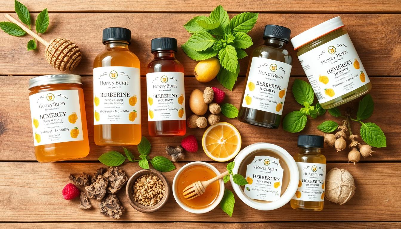 Natural ingredients found in HoneyBurn supplement