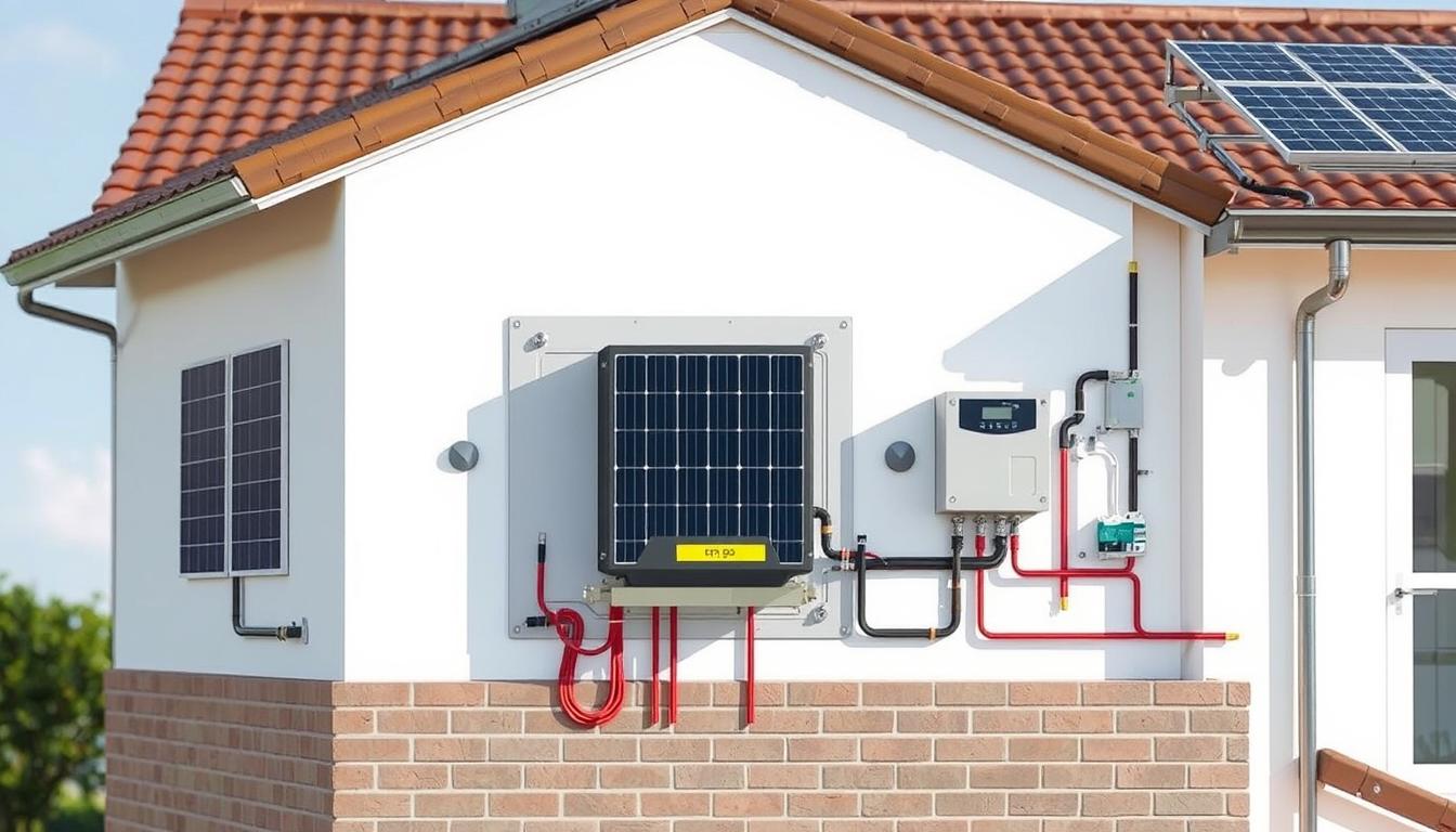 solar battery installation process