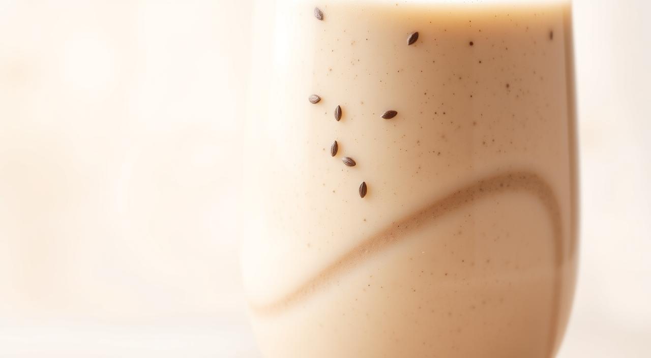 Vitamina de Aveia com Chia e Whey Protein