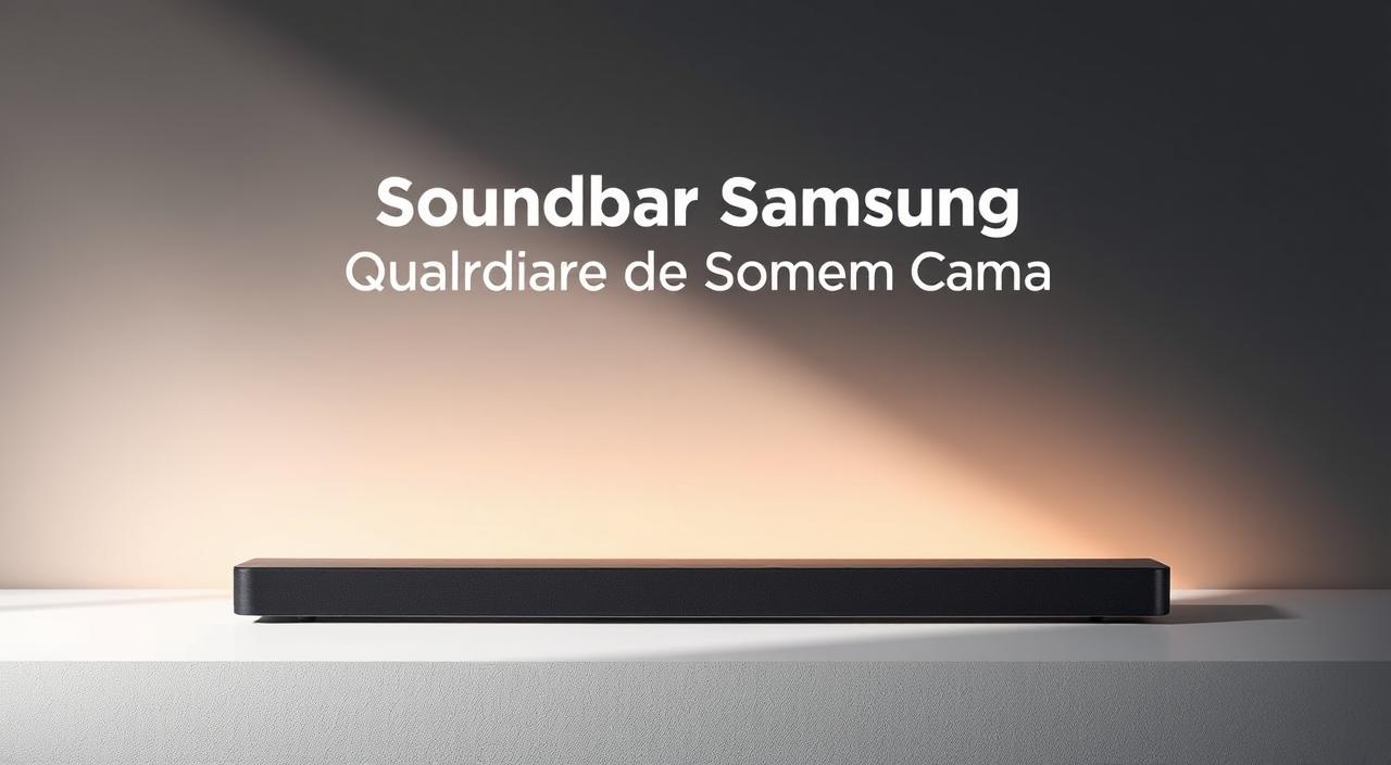 Soundbar Samsung: Qualidade de Som em Casa