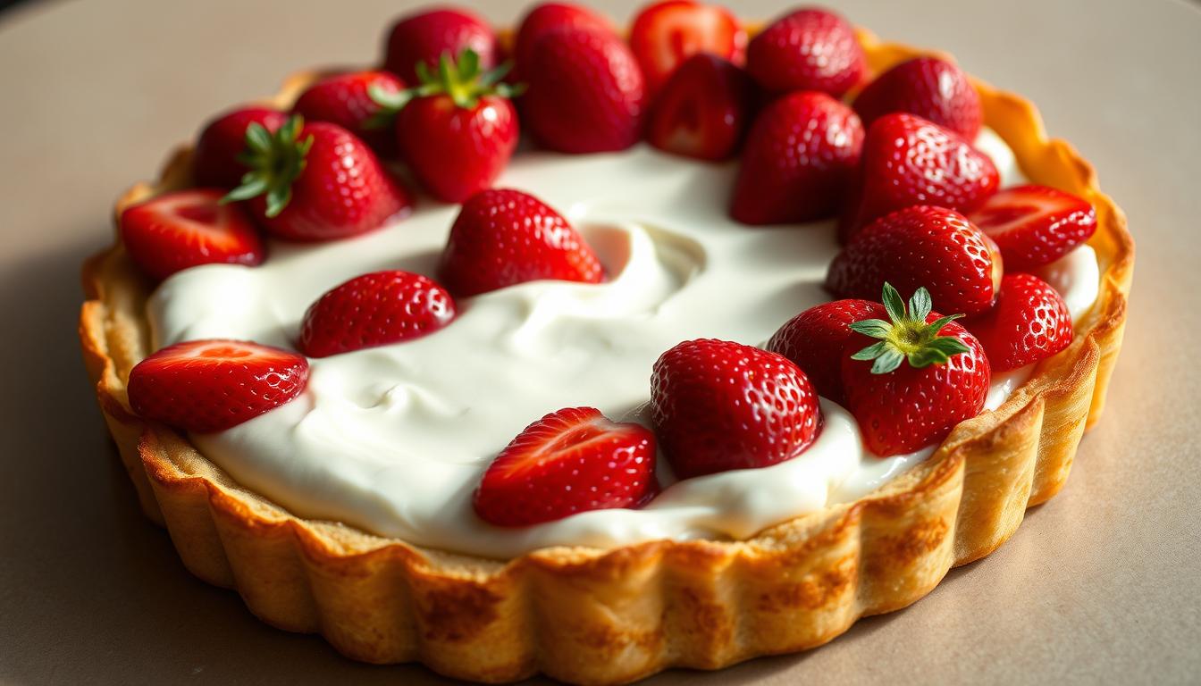 tarte aux fraises mascarpone
