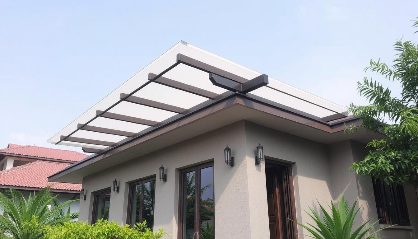 Dịch vụ thi công mái lấy sáng polycarbonate Bình Chánh