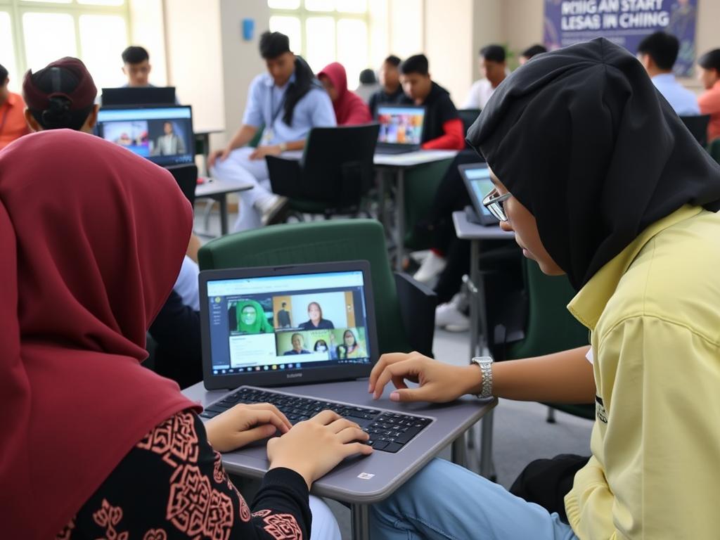 University students with disabilities using Universitas Terbuka's adaptive online learning platform