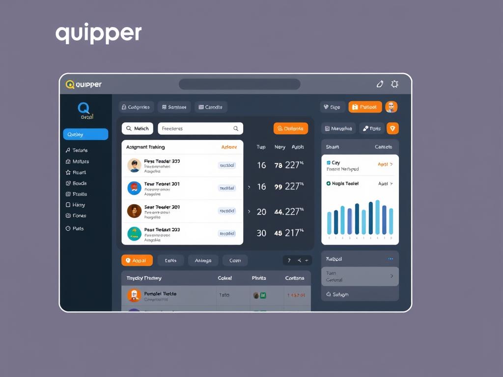 Tampilan aplikasi Quipper dengan fitur manajemen kelas platform pendidikan daring Indonesia