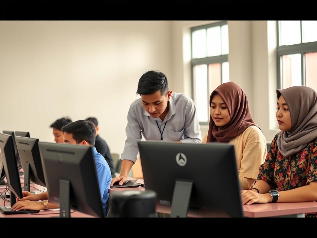Siswa SMK Semarang belajar kewirausahaan dengan metode blended learning