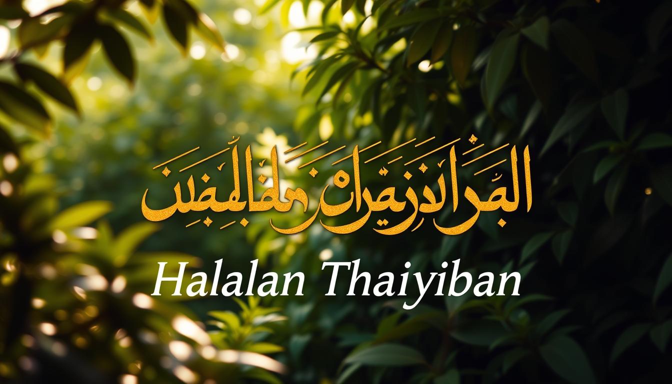 artinya halalan thayyiban