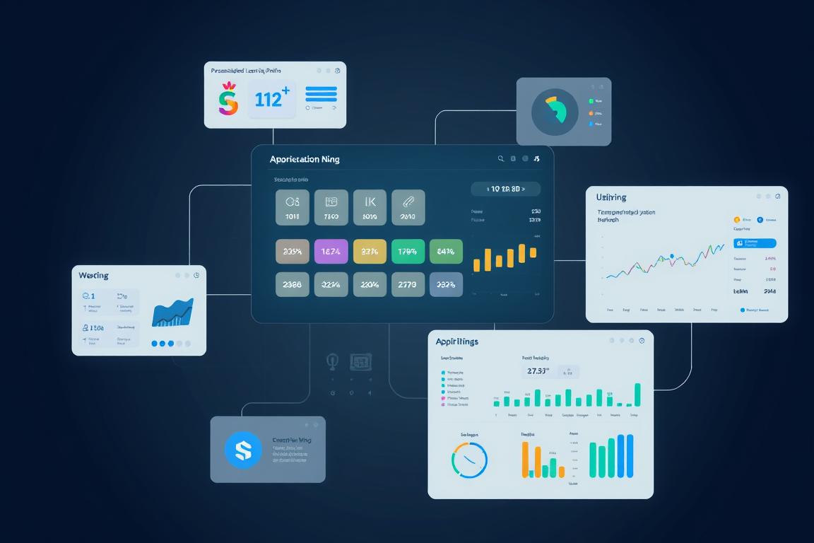 Visualisasi sistem pembelajaran adaptif berbasis AI untuk pendidikan Indonesia