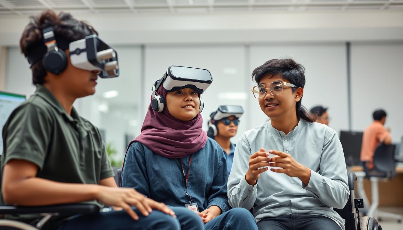 Futuristic adaptive learning technologies being tested with Indonesian students with special needs