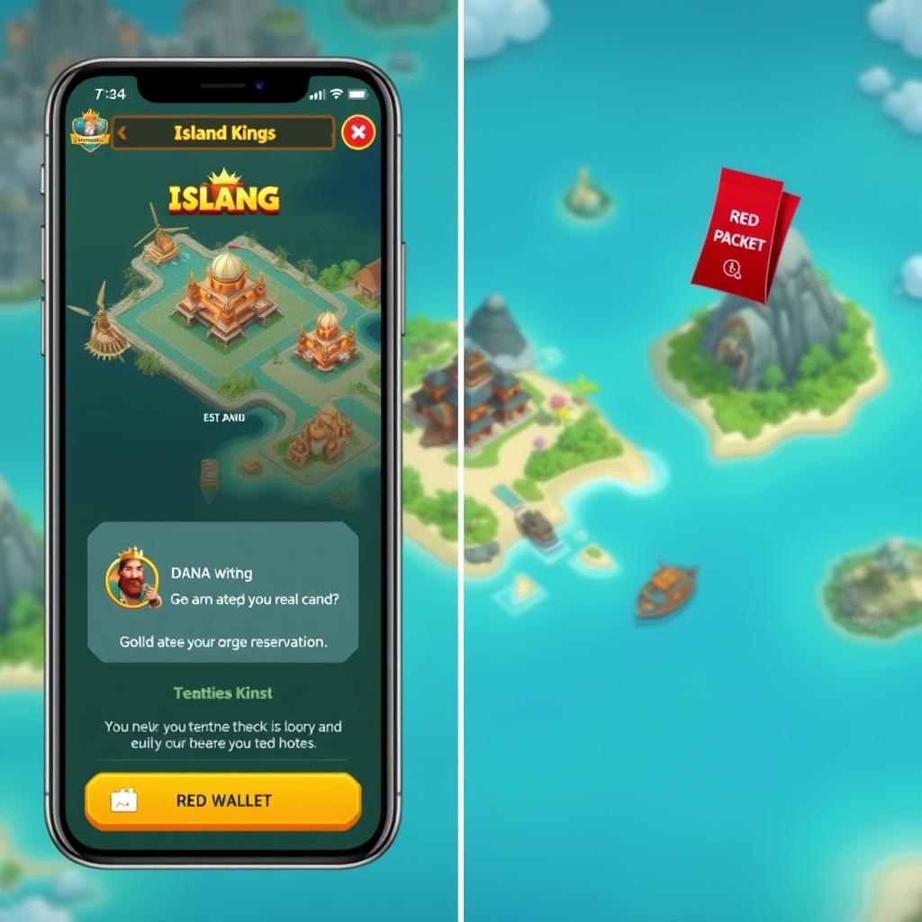 Aplikasi Island King penghasil saldo DANA