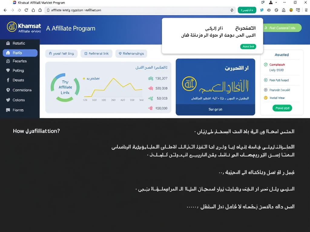 برنامج التسويق بالعمولة على منصة خمسات للربح بالدولار