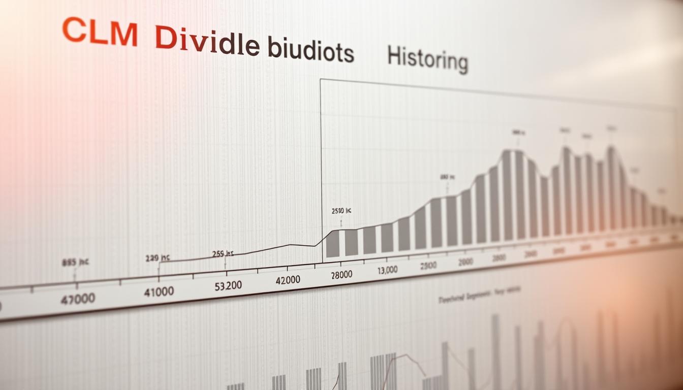 CLM dividend history timeline