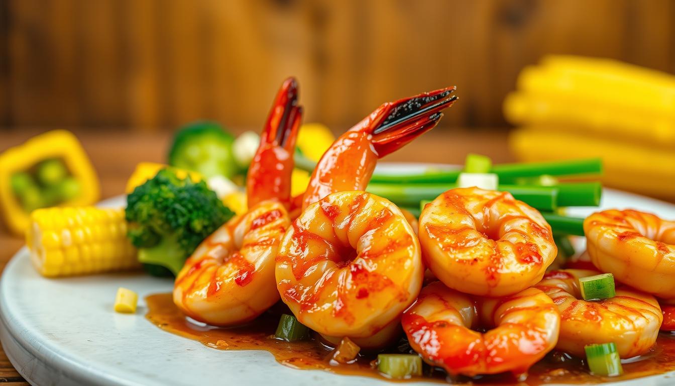 Honey Garlic Shrimp Dinner Recipe