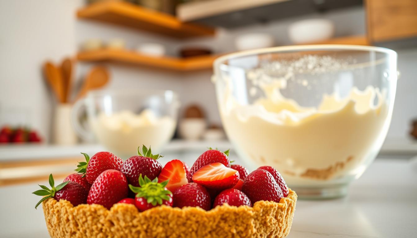 Strawberry Cheesecake Dump Cake – Easy Delicious Dessert!
