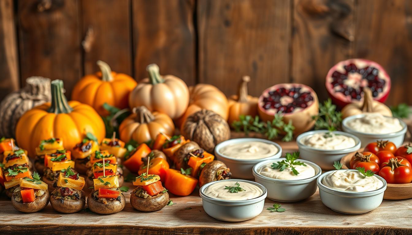 seasonal vegan appetizers