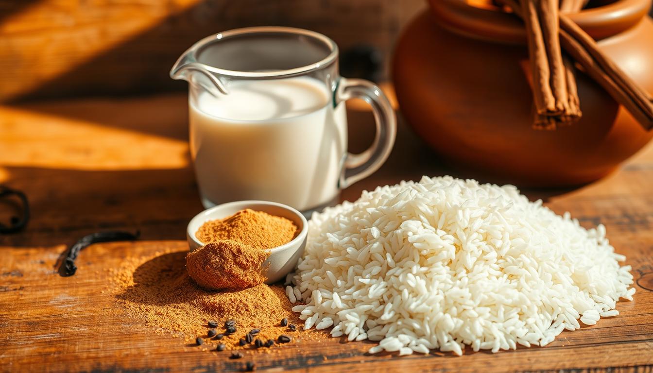 ingredientes arroz con leche