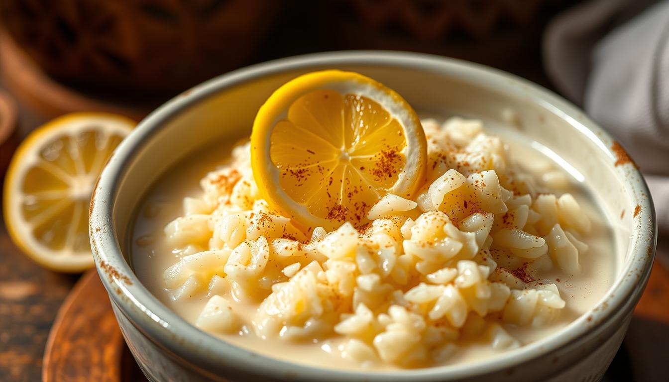 preparación arroz con leche