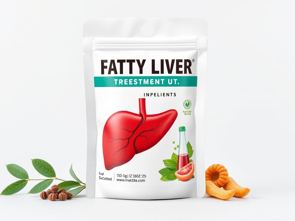 Produto natural para tratamento para gordura no fígado