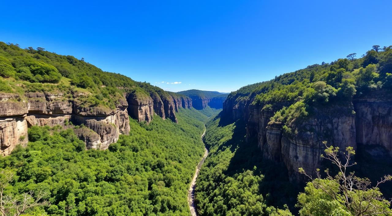 cânions em Cambará do Sul RS