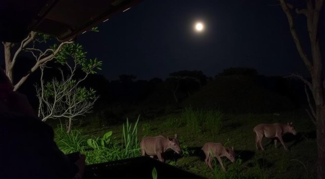 safari noturno pantanal