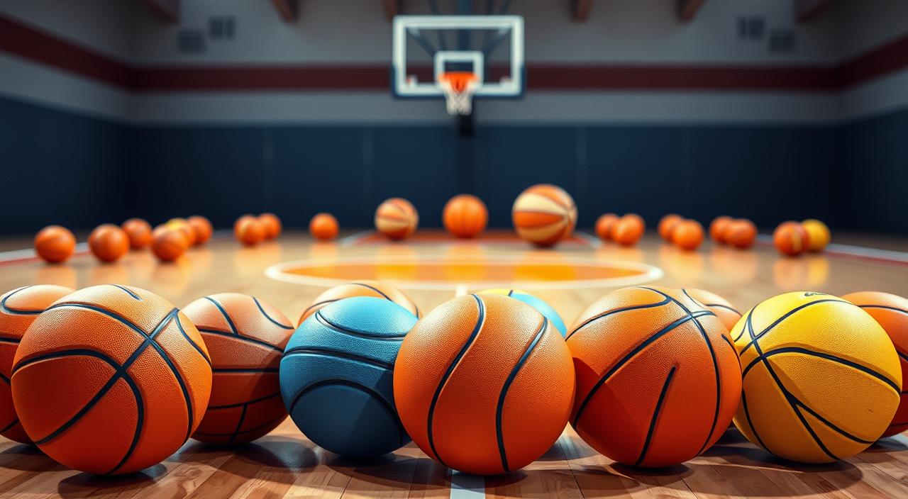 bolas de basquete para diferentes públicos
