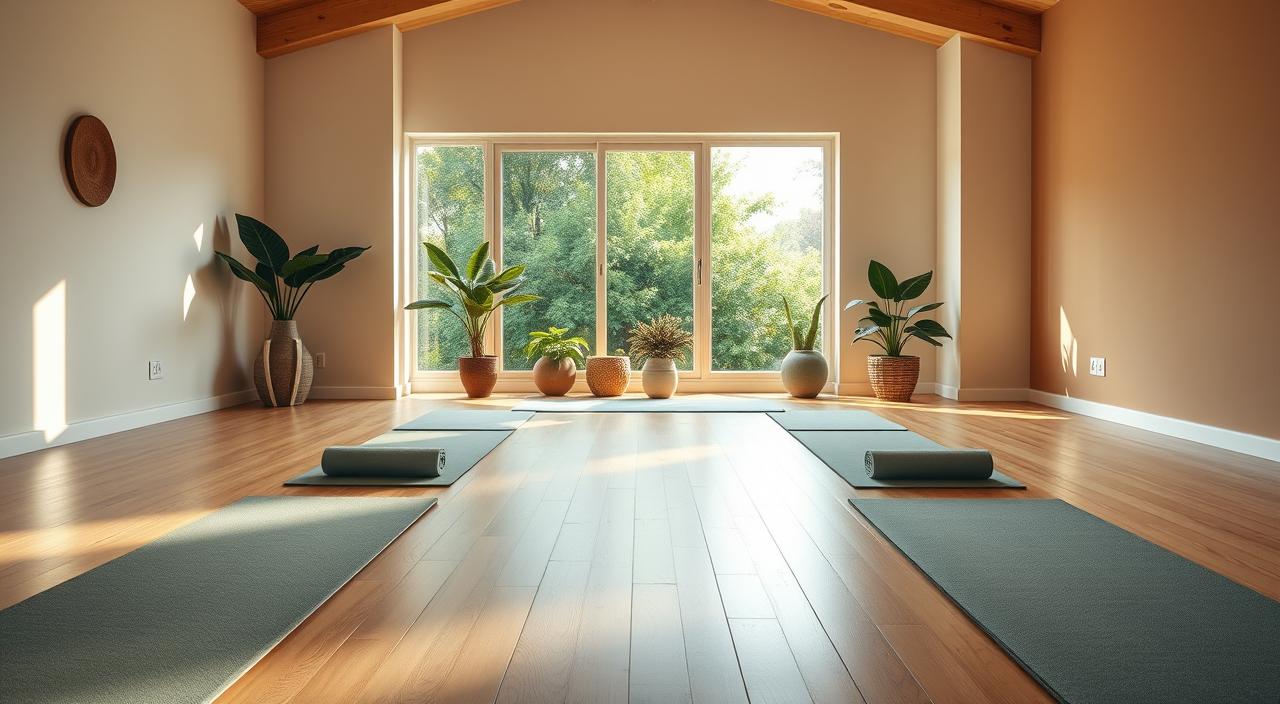 como praticar yoga em casa